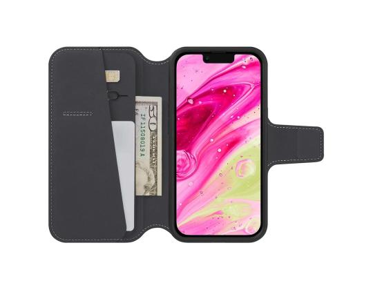 LAUT URBAN FOLIO, iPhone 14, musta - Älypuhelimen kuoret / kotelo