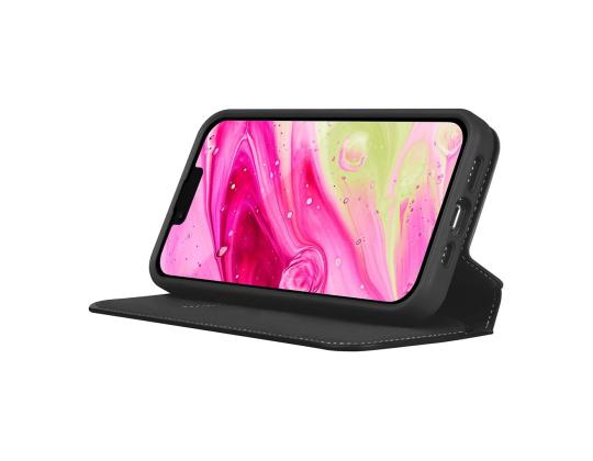 LAUT URBAN FOLIO, iPhone 14, musta - Älypuhelimen kuoret / kotelo