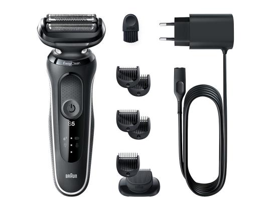 BRAUN Series 5, Wet & Dry, musta - Parranajokone