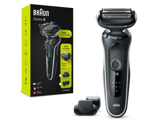 BRAUN Series 5, Wet & Dry, musta - Parranajokone