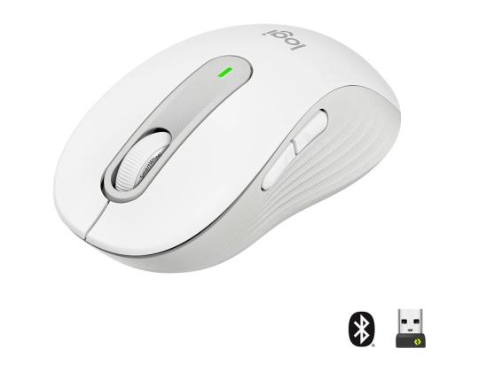 Langaton hiiri LOGITECH Signature M650 L, valkoinen