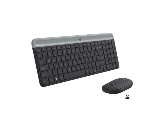 Langaton näppäimistö + hiiri LOGITECH MK470 Slim setti (US)
