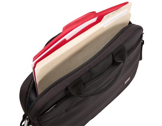 CASE LOGIC Advantage Attaché 14", musta - Kannettavan tietokoneen laukku