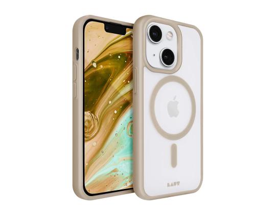 LAUT HUEX PROTECT, iPhone 14 Plus, ruskea - Älypuhelinkotelo