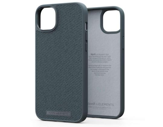 Njord byElements Fabric Tonal, iPhone 14 Plus, harmaa - kotelo