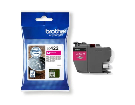 BROTHER LC422BK, roosa - Tindikassett
