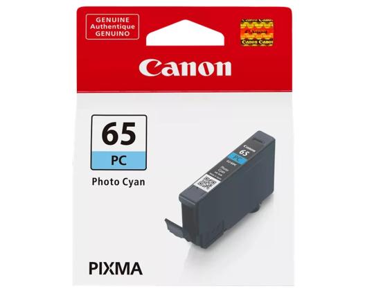 Canon CLI-65, valokuva syaani - Mustepatruuna