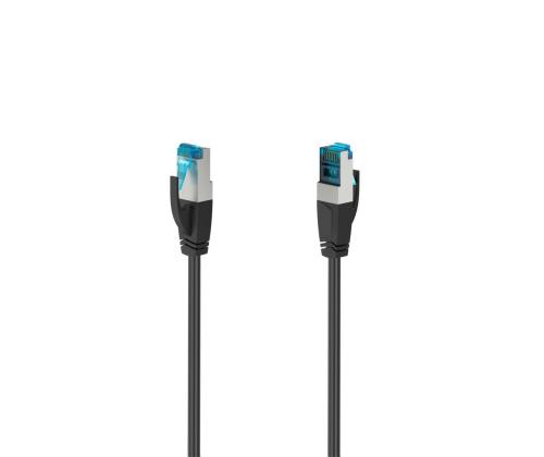 Hama Verkkokaapeli, CAT 6a, 10 Gbit/s, 15 m, musta - Kaapeli