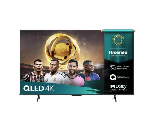 Hisense E7Q PRO, 75'', 4K UHD, QLED, musta - Televisiot