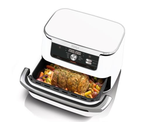 Ninja Foodi FlexDrawer Dual, 10,4 L, 2470 W, valkoinen - Kuumailmapannu