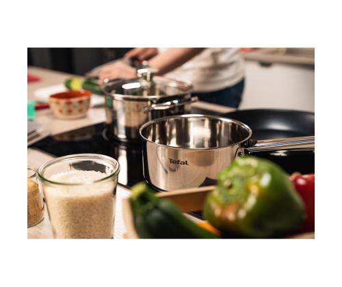 Tefal Cook Eat, 16/20/24 cm, 7-osainen - Kattilasarja + kannet