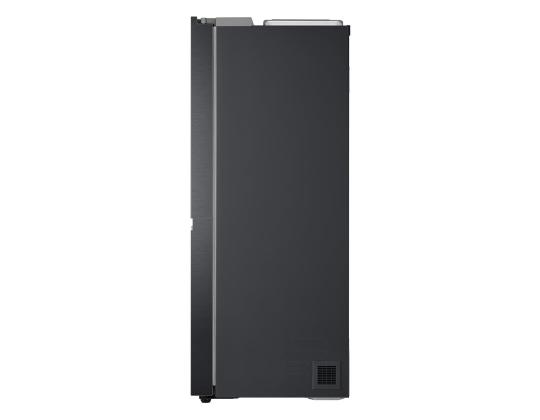 LG, vesi- ja jääannostelija, 635 L, korkeus 179 cm, musta - SBS jääkaappi