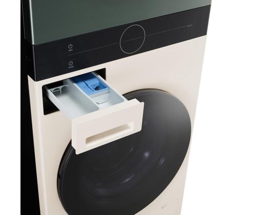 LG, 12 kg + 10 kg, syvyys 66 cm, 1400 rpm, beige/vihreä - Pesukone + kuivausrumpu - Pyykinpesukone + kuivausrumpu