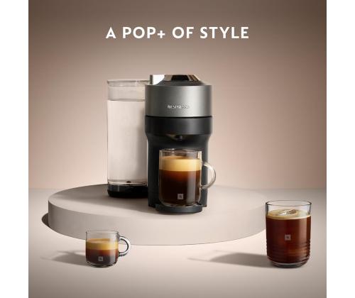 Krups Nespresso Vertuo Pop+, titaani - Kapselikahvinkeitin