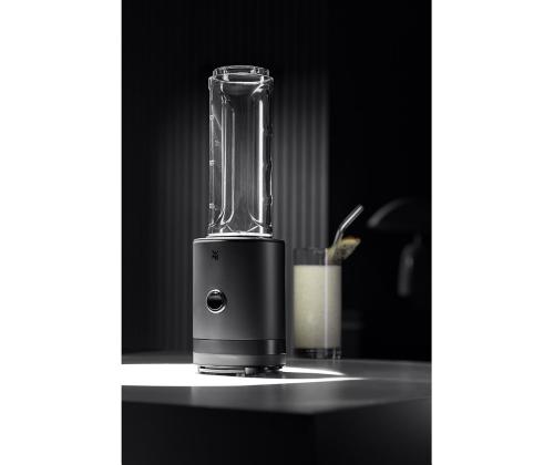 WMF Kitchenminis, Smoothie-to-go, 300 W, musta - Tehosekoittimet