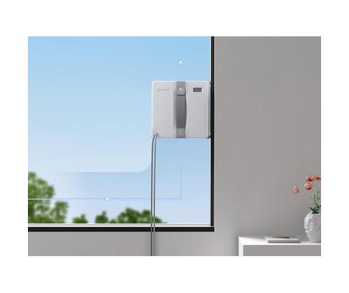 Ecovacs Winbot Mini, valkoinen/harmaa - Akkukäyttöinen kävelykeppi