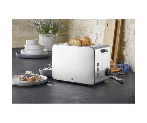 WMF Stelio Toaster Edition, 1050 W, ruostumaton teräs - Leivänpaahtimet