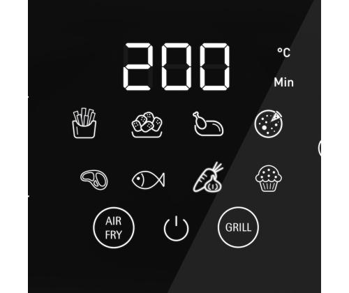 WMF Multi Taste, 4,6 L, 1550 W, musta - Kuumailmapannu fritti