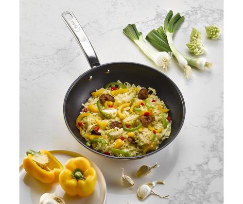 Tefal Intuition, 28 cm, ruostumatonta terästä - paistinpannut