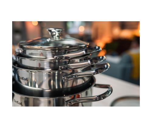 Tefal Cook Eat, 16/20/24 cm, 7-osainen - Kattilasarja + kannet
