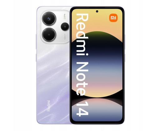 Xiaomi Redmi Note 14, 6 GB, 128 GB, violetti - Älypuhelimet