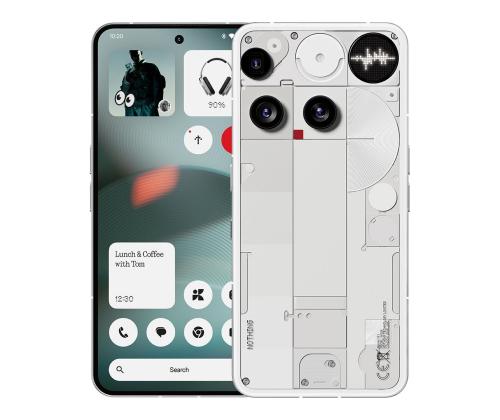 Nothing Phone (3), 12 GB, 256 GB, valkoinen - Älypuhelimet