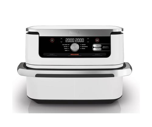 Ninja Foodi FlexDrawer Dual, 10,4 L, 2470 W, valkoinen - Kuumailmapannu
