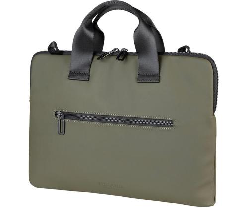 Tucano Gommo Slim Brief, 14´´, vihreä - Kannettavan tietokoneen laukku