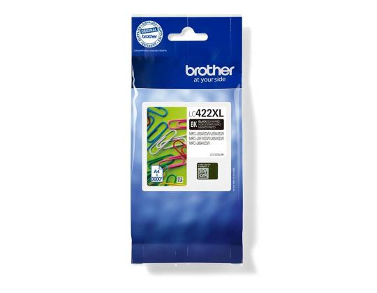 Brother LC422BK XL, pakko - Tindikassett