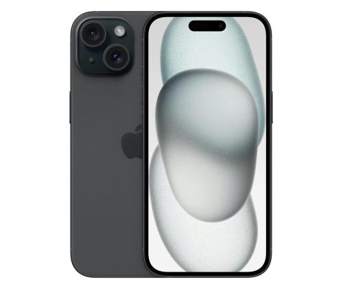 Apple iPhone 15, 128 GB, musta - Älypuhelimet