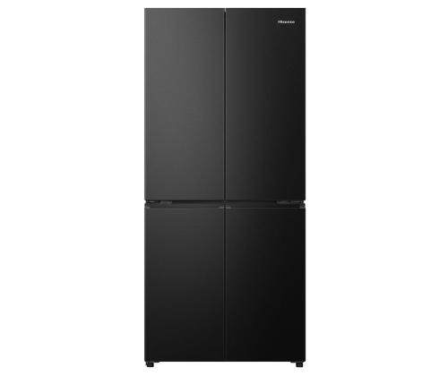 Hisense, Cross Door, No Frost, 483 L, korkeus 179 cm, musta - SBS-kylmäkoneet ja -laitteet