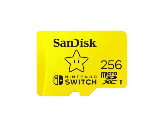 SanDisk microSDXC -kortti Nintendo Switchille, 256 Gt - Mälukaart