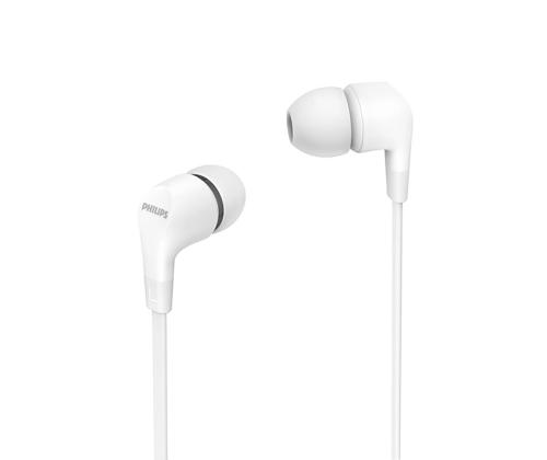 Philips TAE1105WT, 3,5 mm, valkoinen - Langalliset in-ear-kuulokkeet