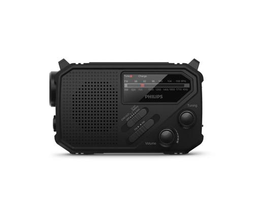 Philips TAR1609, musta - kannettava radio