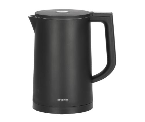 Vedenkeitin temp.reg Severin, musta 1,7 L