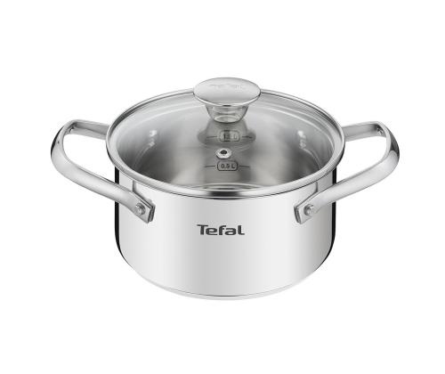 Tefal Cook Eat, 16/20/24 cm, 7-osainen - Kattilasarja + kannet
