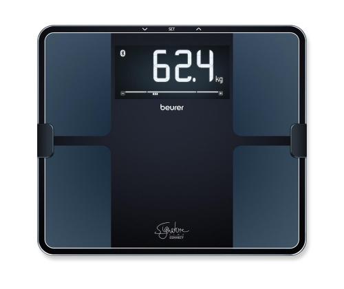 Beurer BF 915 Signature Line, Bluetooth, tummansininen - Diagnostinen saunavaaka