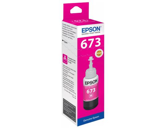 Tindimahuti täitepudel Epson T6733 (magenta)