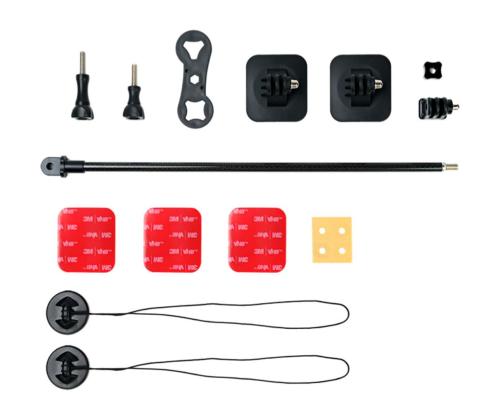 Insta360 Unicorn Helmet Carbon Fiber Mount - Kypäräkiinnitys
