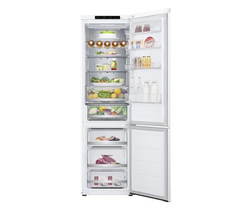 LG, NoFrost, 387 L, 203 cm, valkoinen - Jääkaappi