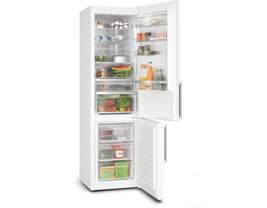 Bosch, NoFrost, 363 L, korkeus 203 cm, valkoinen - Jääkaappi