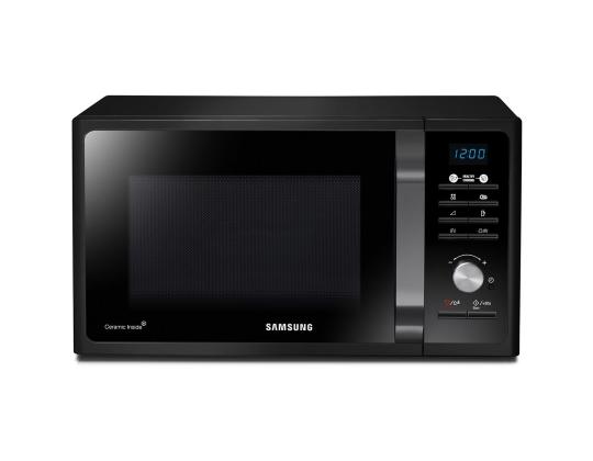 Samsung, 23 L, 800 W, musta - Mikroaaltouuni grillillä