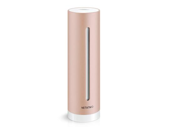 Netatmo Smart Indoor Air Quality Monitor, ruusukulta - Älykäs sisäilman laatumittari