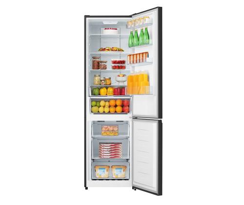 Hisense, NoFrost, 336 L, 201 cm, musta - Jääkaappi ja pakastin