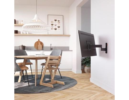 Vogel´s Full-Motion, 19"-43", musta - TV-seinäteline