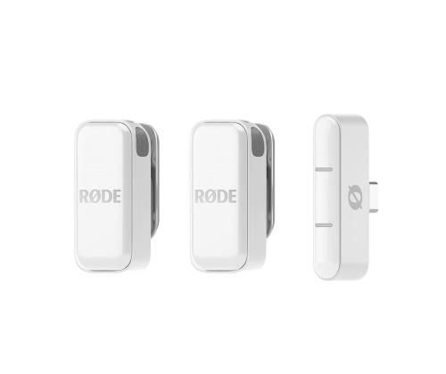 Rode Wireless Micro, USB-C, valkoinen - Langaton mikrofonijärjestelmä