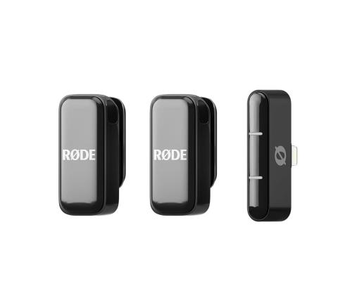Rode Wireless Micro, Lightning, musta - Langaton mikrofonijärjestelmä