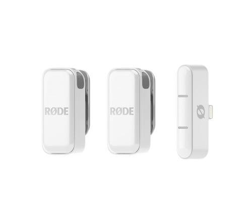 Rode Wireless Micro, Lightning, valkoinen - Langaton mikrofonijärjestelmä