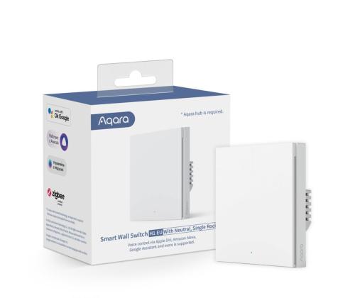 Aqara Smart Wall Switch H1, neutraalilla - Älykäs seinäkytkin