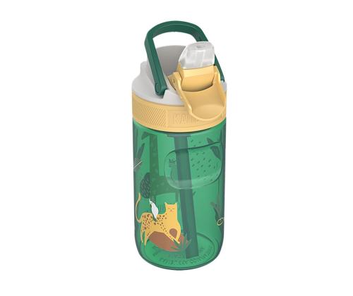 Clamshell Lagoon Safari Jungle, 400 ml, vihreä - Vauvapullo